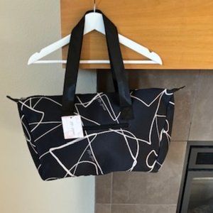 MALI + LILI WEEKENDER BAG NWT Black Travel Work Gym